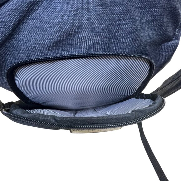 SwissGear Unisex Black & Gray Canvas Travel Laptop/Tablet Bag Backpack Size L - Picture 6 of 10